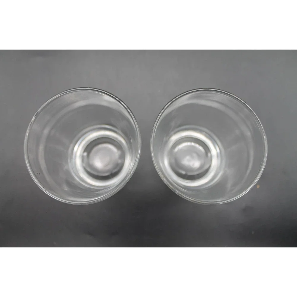 PartyLite Versatility Votive Candle Holders P8488 Glass Metal Tealight Set of 2